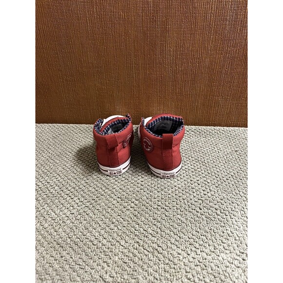 Converse Kids Boys' Chuck Taylor All Star Street Big, Signal Red/Cadet Size 9 - Picture 4 of 5